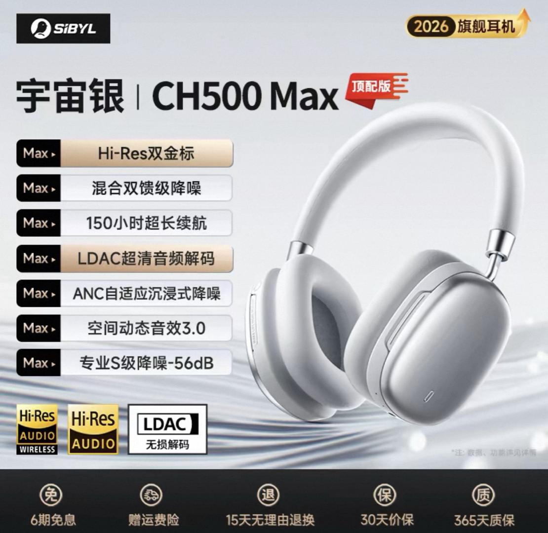 熙彼儿CH500耳机（已拆封测评产品，存放后有灰尘，非全新）