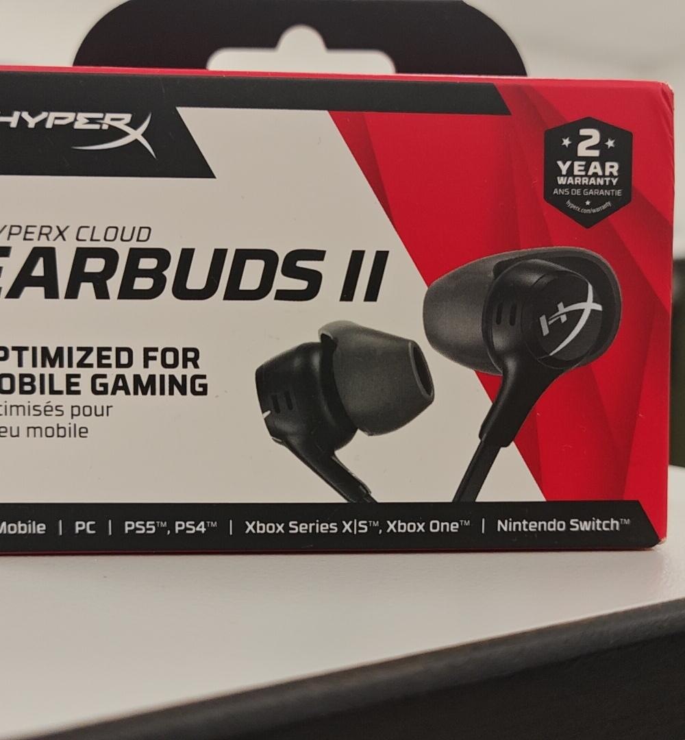 HyperX Cloud Earbuds II入耳式耳机 ×1份